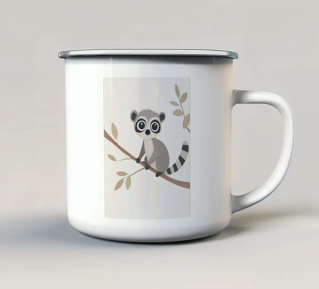 Lemure stravagante tazza in smalto da Happy Littles