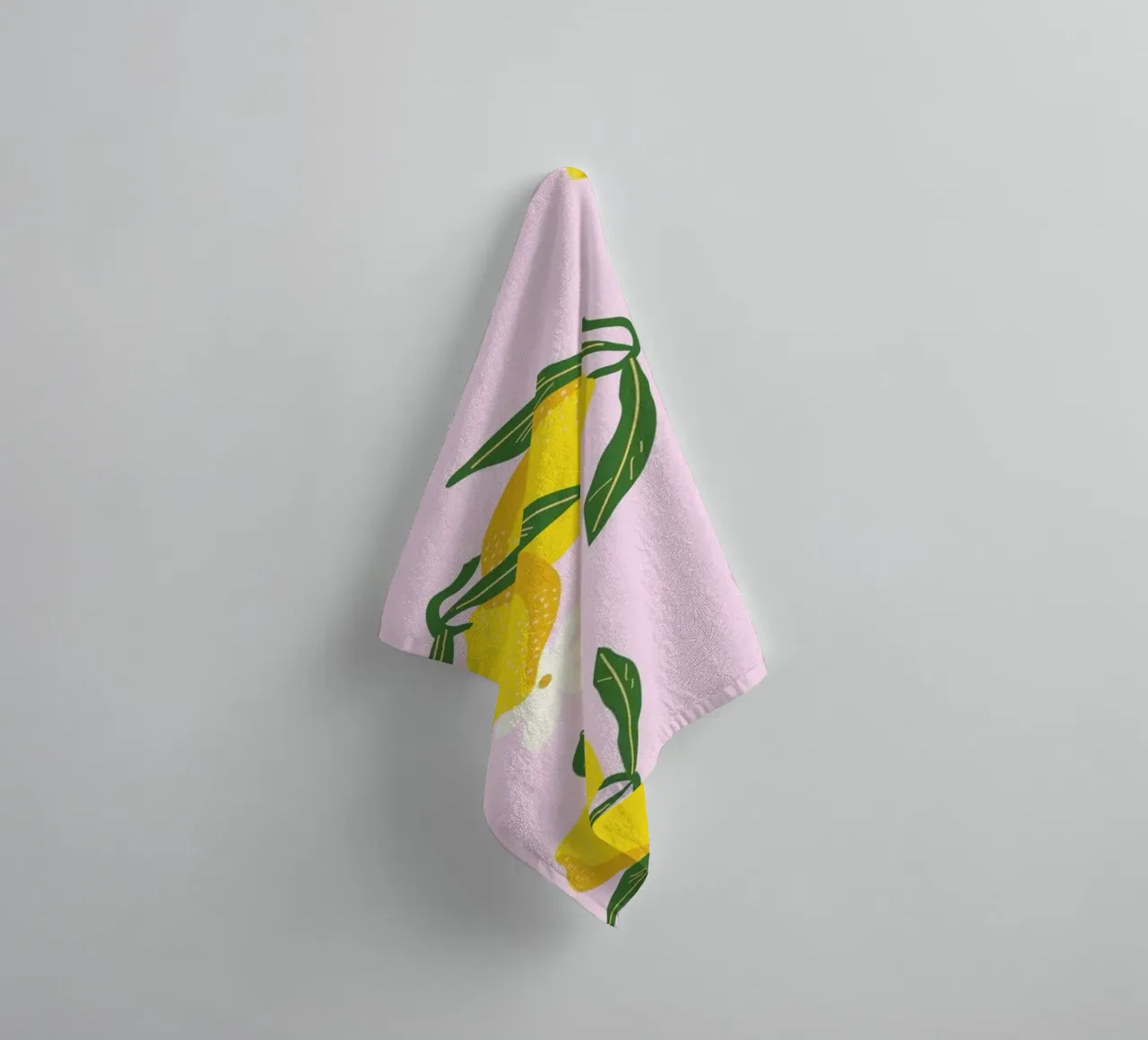 Zitrone Frisch Handtuch von PurePeachStudio