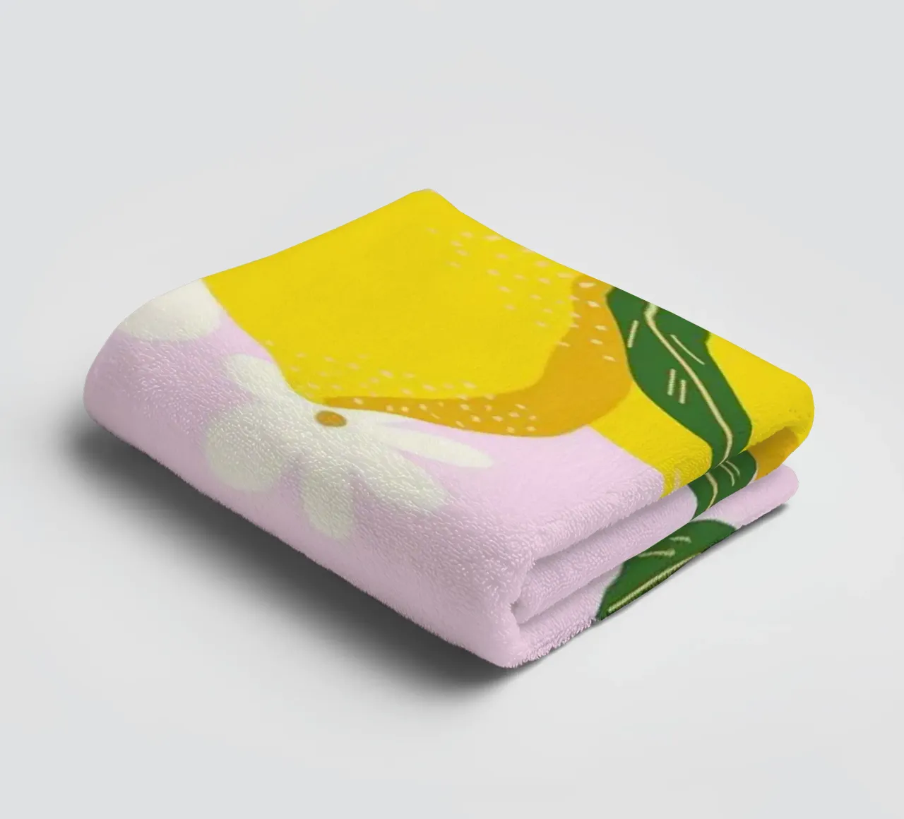 Zitrone Frisch Handtuch von PurePeachStudio