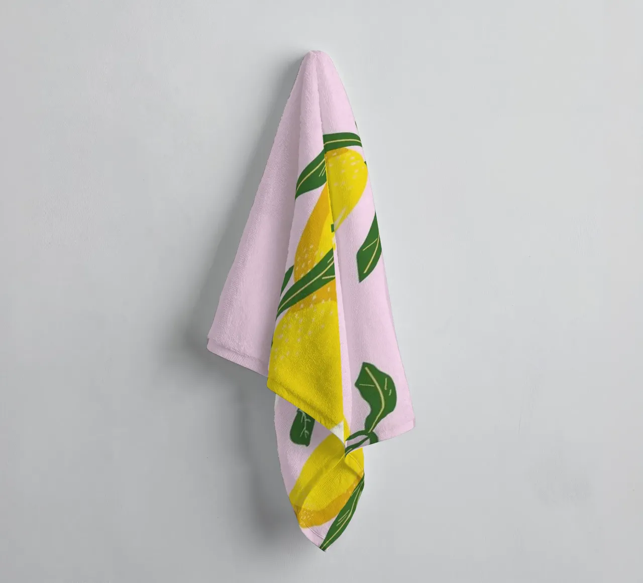 Zitrone Frisch Handtuch von PurePeachStudio