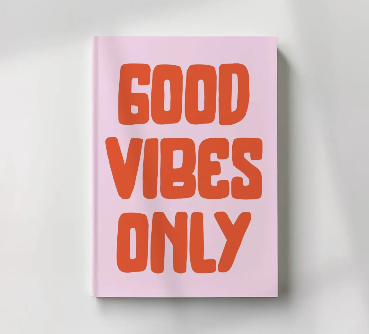 Good Vibes Only notebook by PurePeachStudio