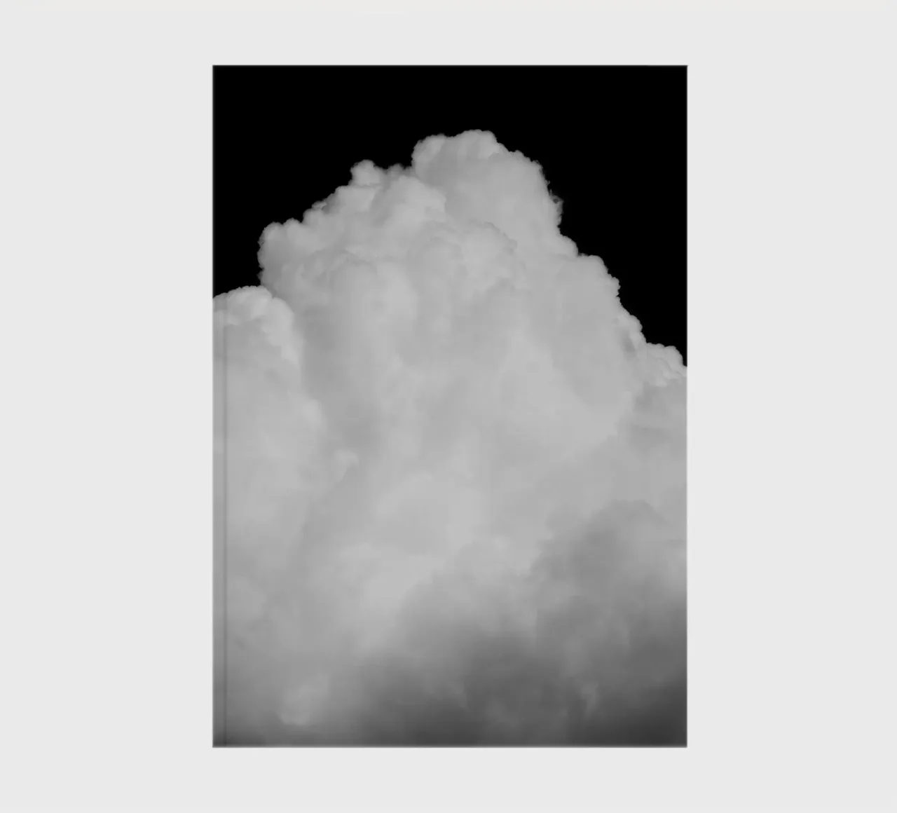 Black Clouds III notebook by Tal Paz-Fridman