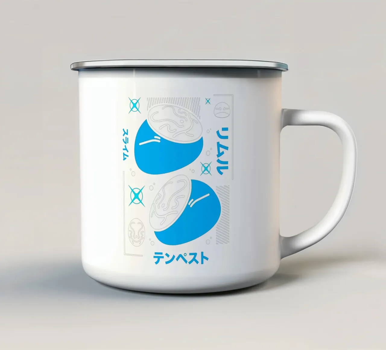 Avventura Rimuru Tempest tazza in smalto da mannys_artt