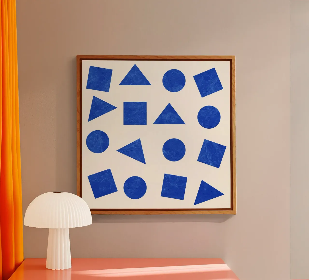 Blu semplice plexiglass da lovely lines