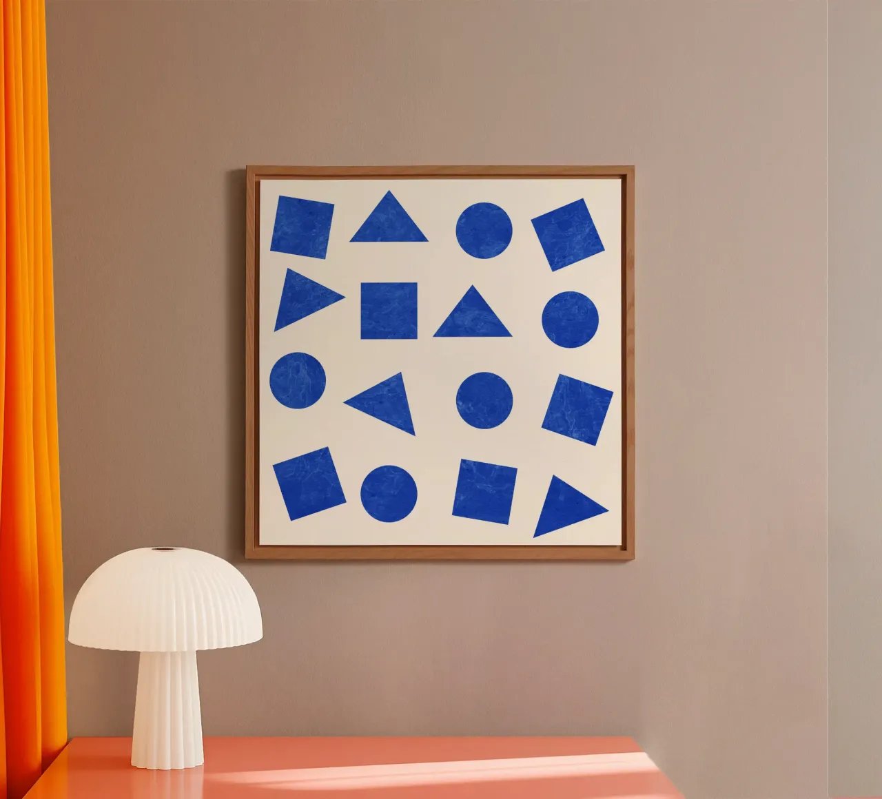 Blu semplice alluminio dibond da lovely lines