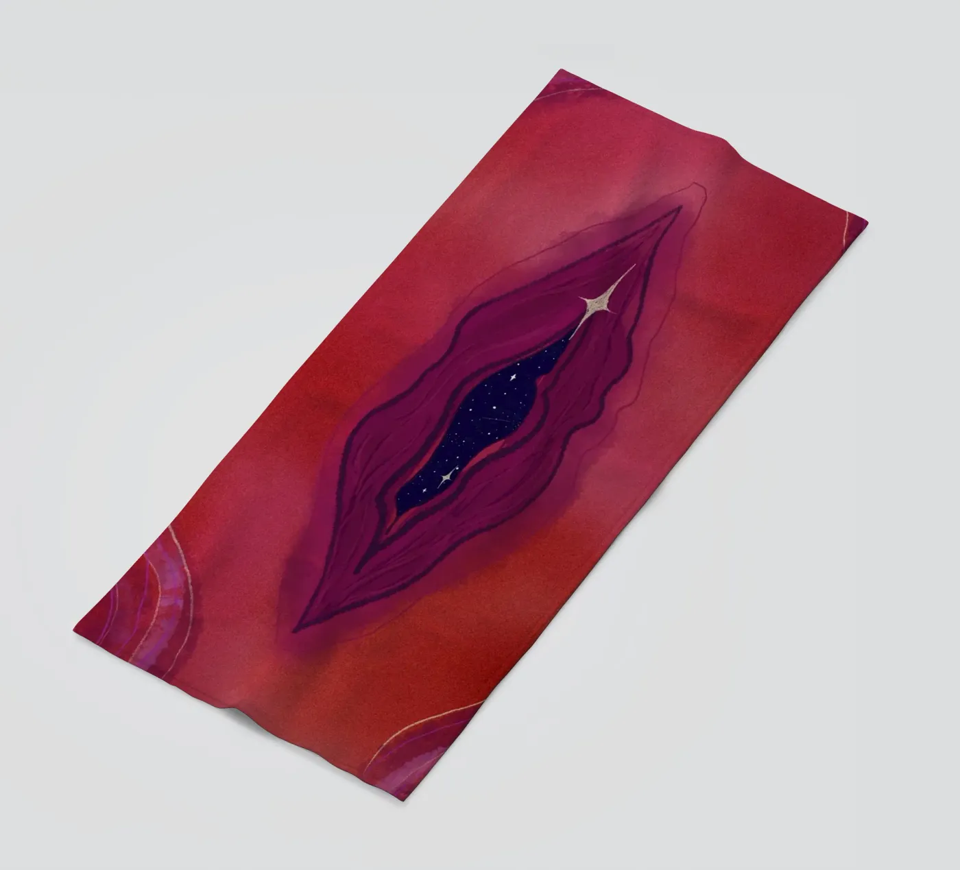 Yoniverse telo mare da Femlouise.illustrations