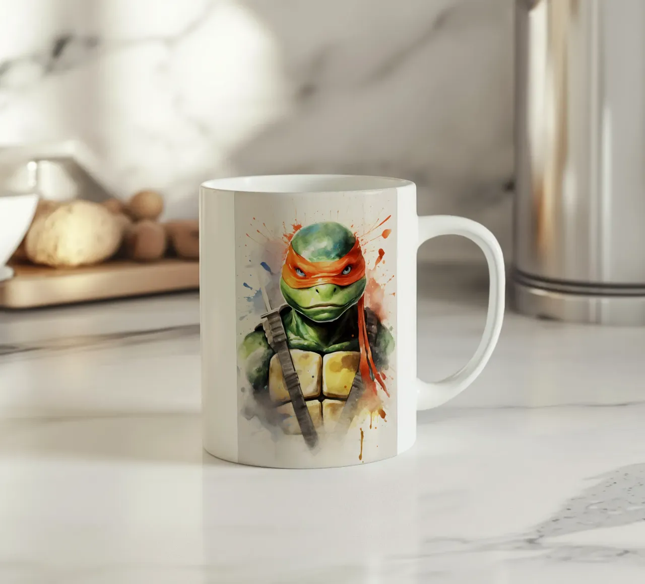 Michelangelo Teenage Mutant Ninja Turtles tazza in ceramica da CreativeStudio