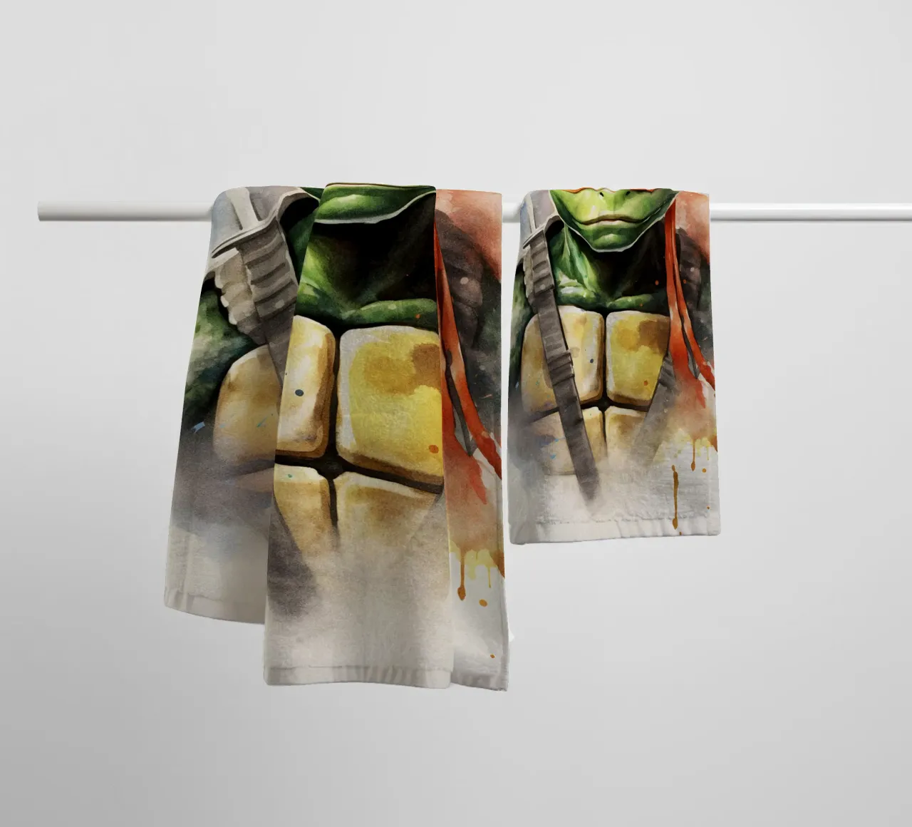 Michelangelo Teenage Mutant Ninja Turtles asciugamano da bagno da CreativeStudio