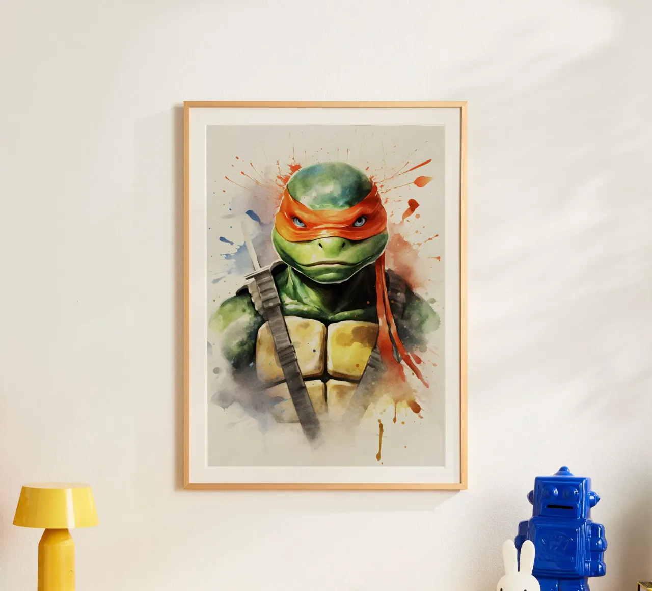 Michelangelo Teenage Mutant Ninja Turtles poster da CreativeStudio