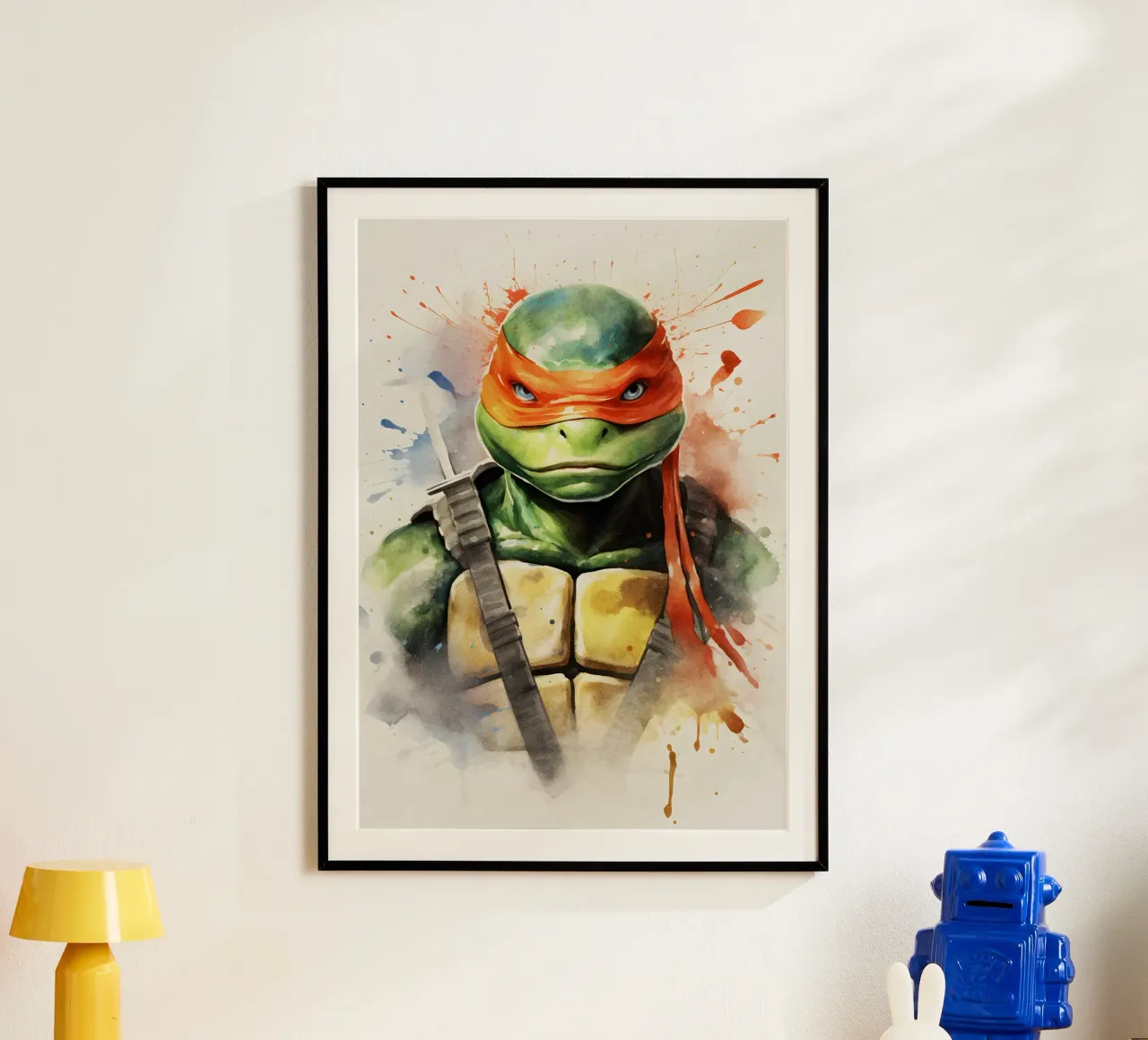 Michelangelo Teenage Mutant Ninja Turtles poster da CreativeStudio