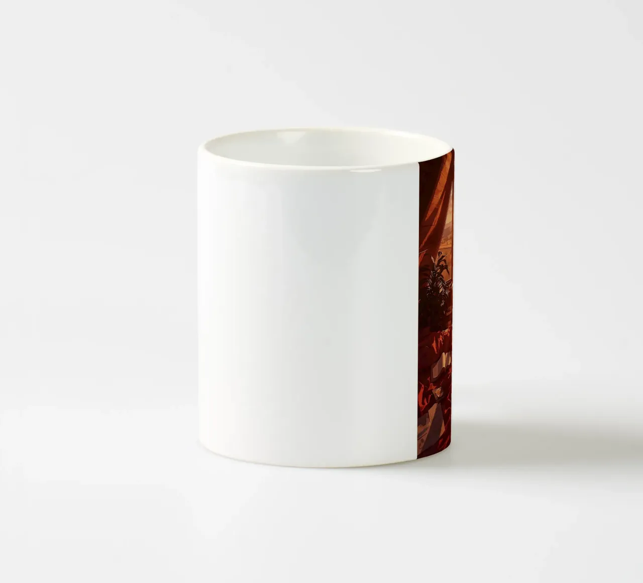 Mattina d'oro in soffitta tazza in ceramica da van hellen