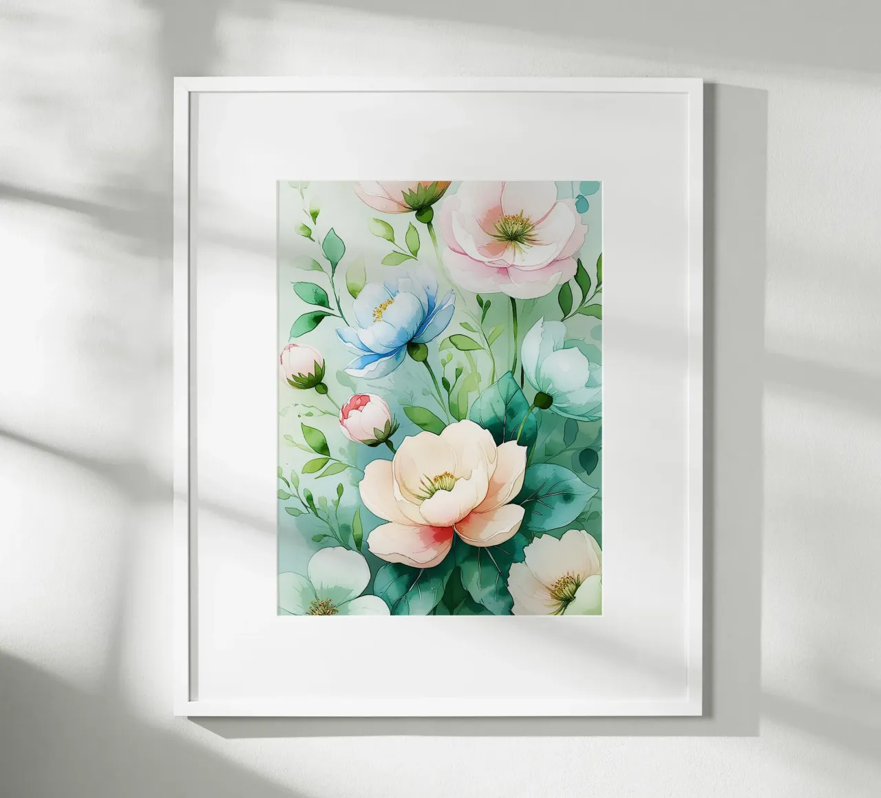 Sussurri di primavera poster con telaio in plastica da van hellen