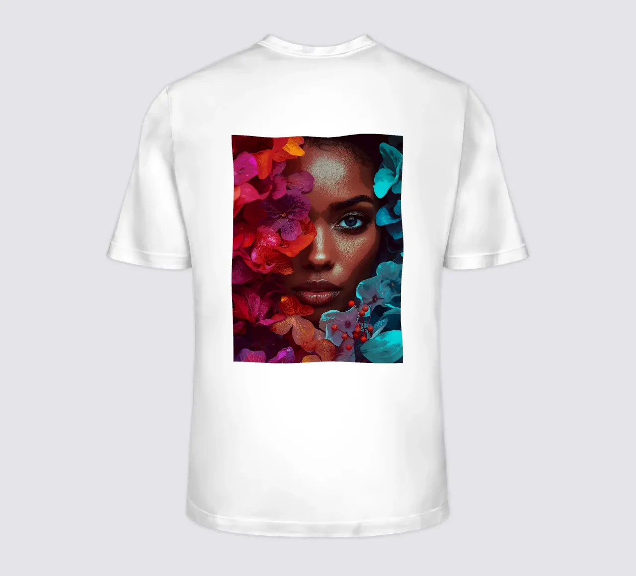 Fusione floreale: Bellezza in fiore t-shirt da van hellen