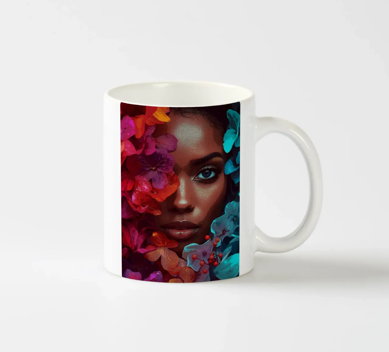 Fusione floreale: Bellezza in fiore tazza in ceramica da van hellen