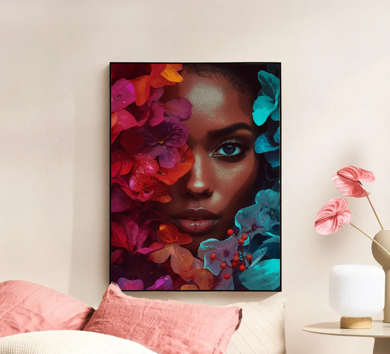 Fusione floreale: Bellezza in fiore plexiglass da van hellen