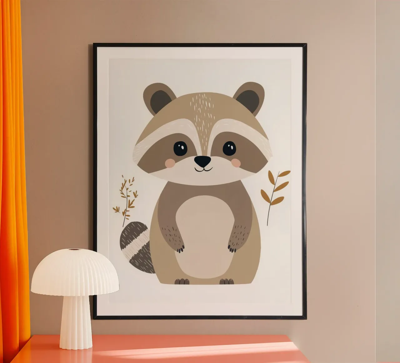 Procione capriccioso poster da Happy Littles