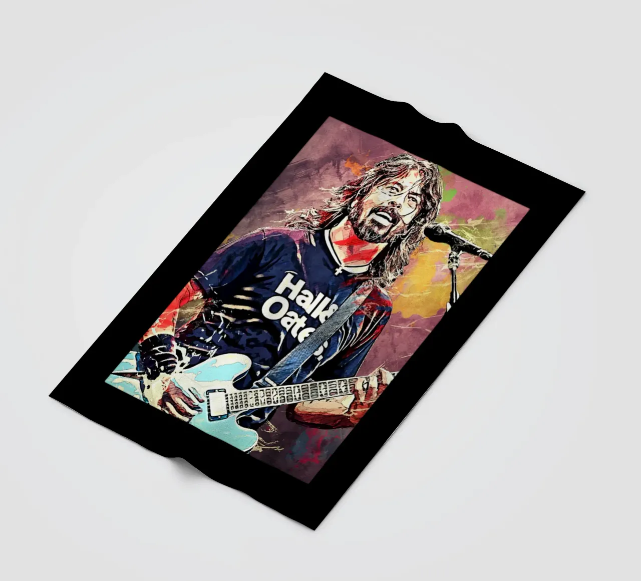 Dave Grohi Hard Rock coperta in pile da eliouxence