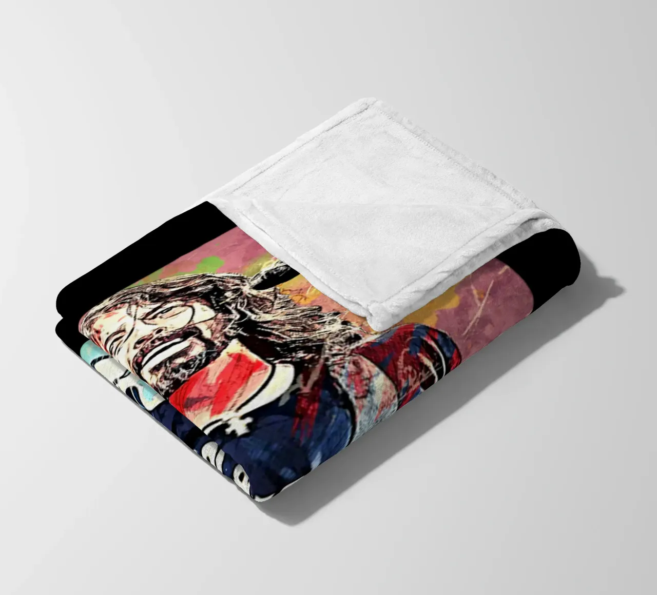 Dave Grohi Hard Rock coperta in pile da eliouxence