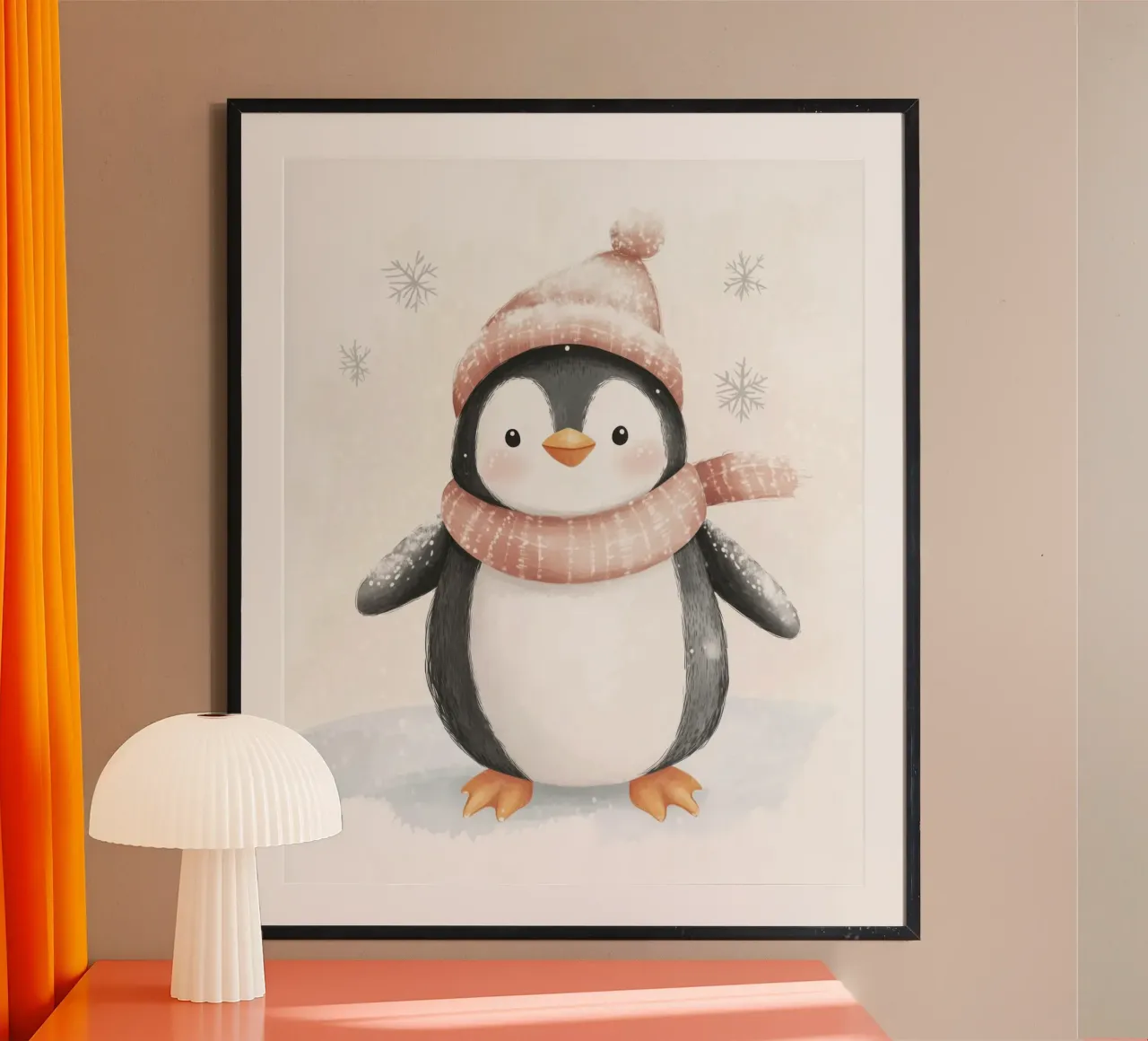 Pinguino stravagante poster da Happy Littles