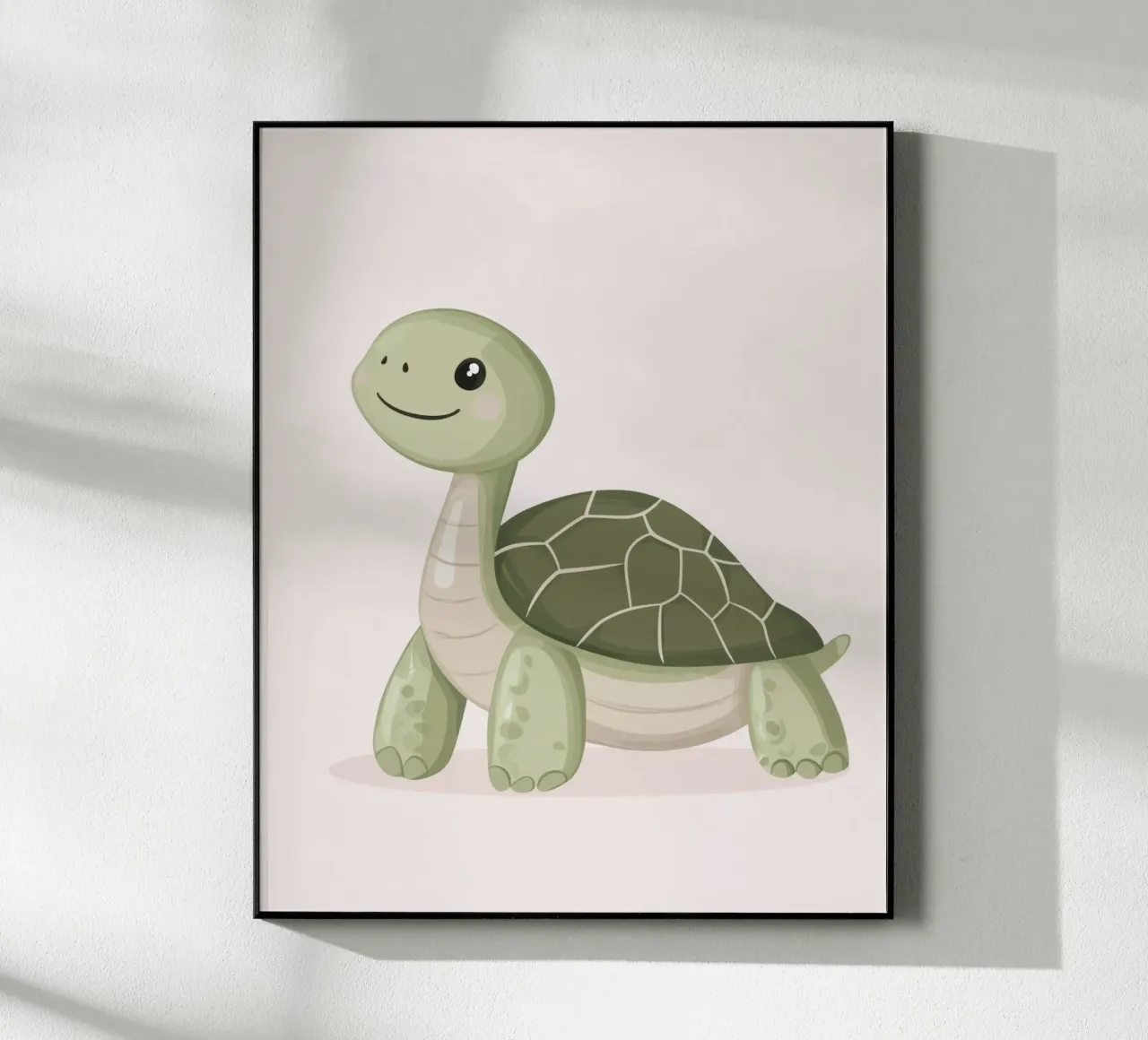 Whimsical Turtle acrylic glass by Happy Littles
