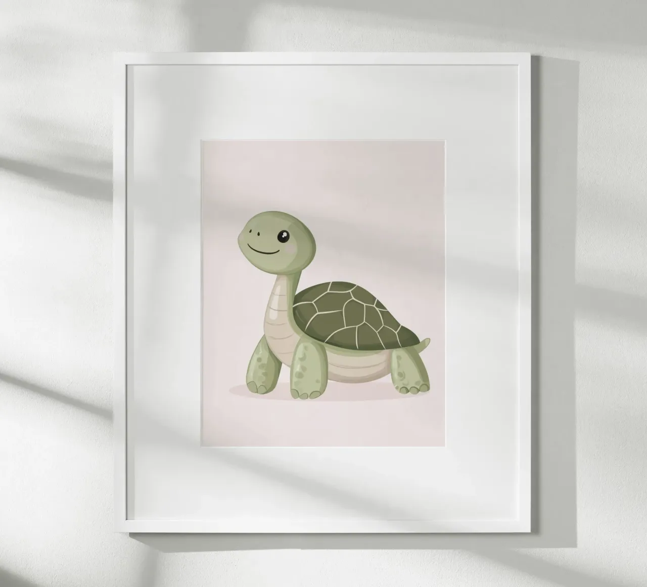 Whimsical Turtle poster by Happy Littles