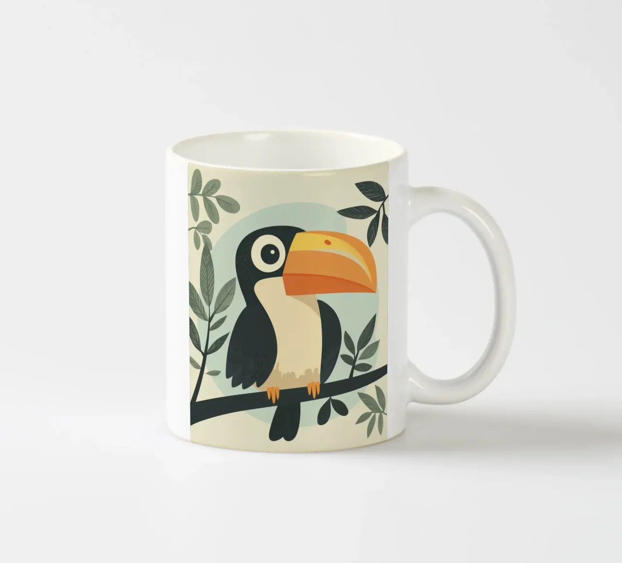 Tucano stravagante tazza in ceramica da Happy Littles