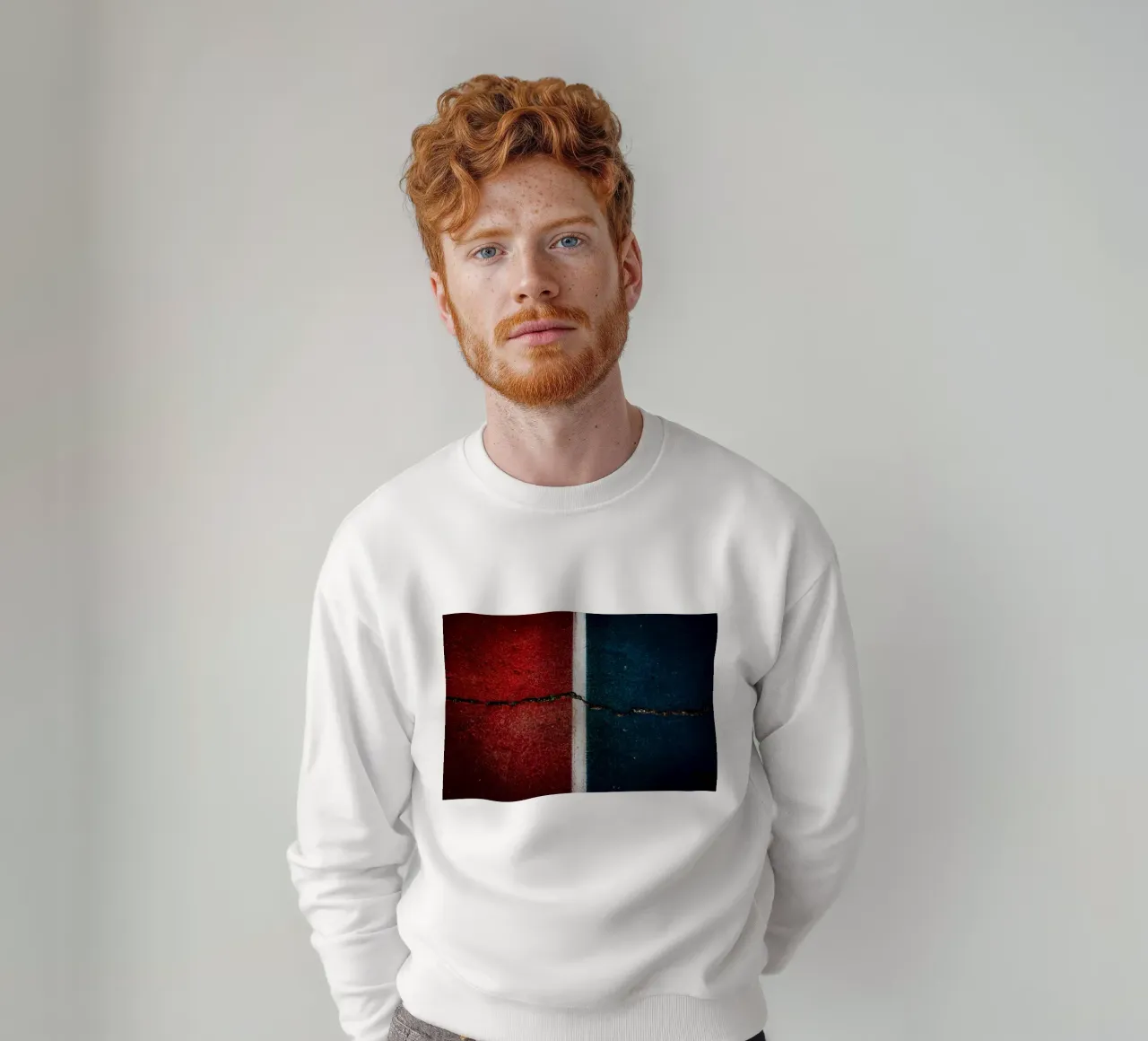 Fault Lines I Sweatshirt von Tal Paz-Fridman
