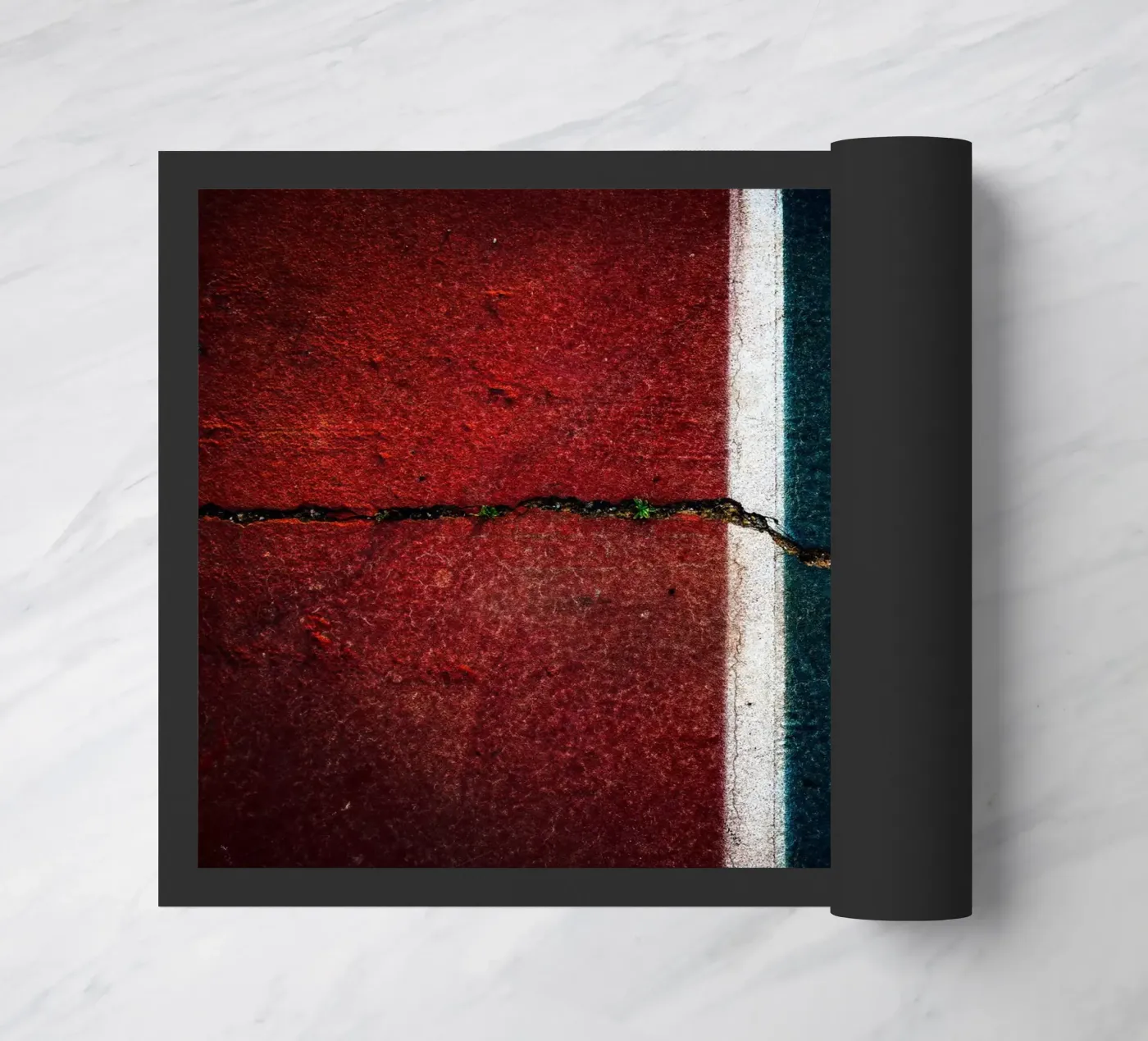 Fault Lines I Fußmatte von Tal Paz-Fridman