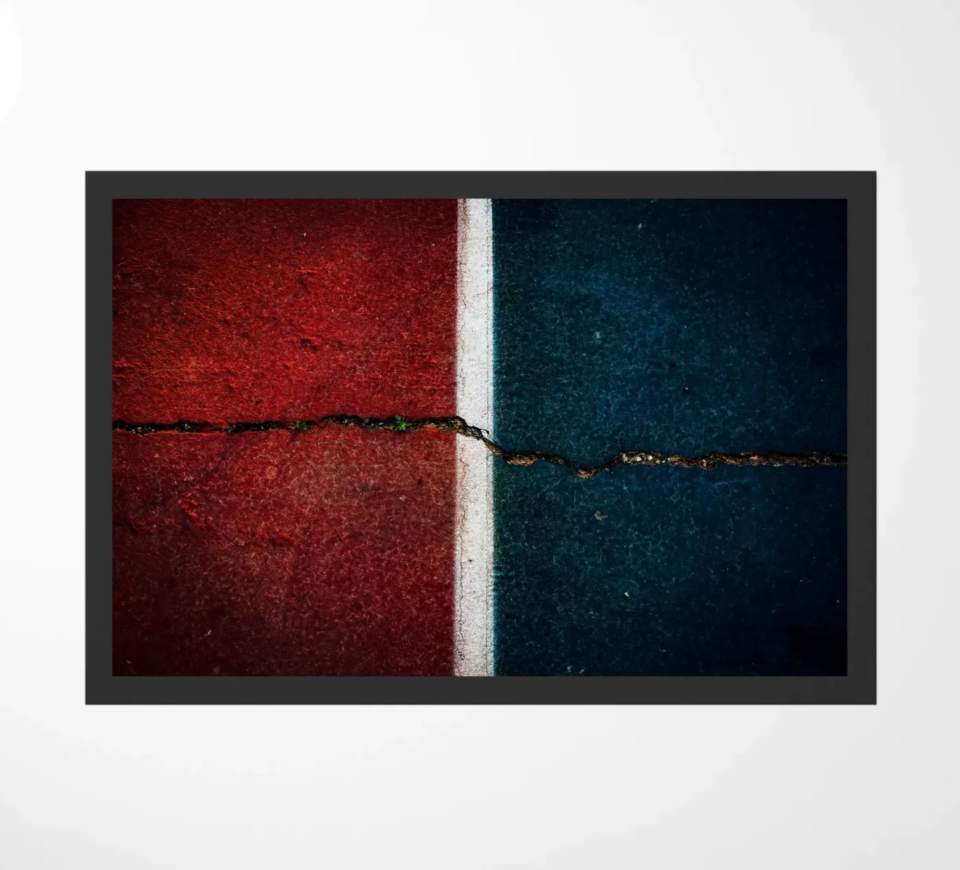 Fault Lines I Fußmatte von Tal Paz-Fridman