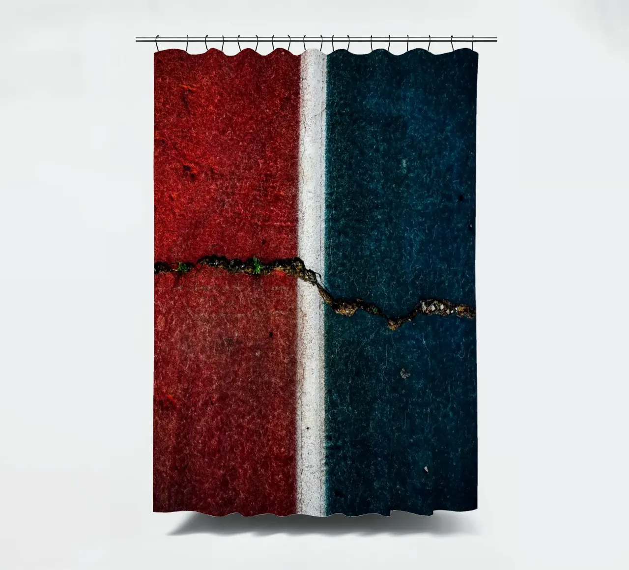 Fault Lines I Duschvorhang von Tal Paz-Fridman