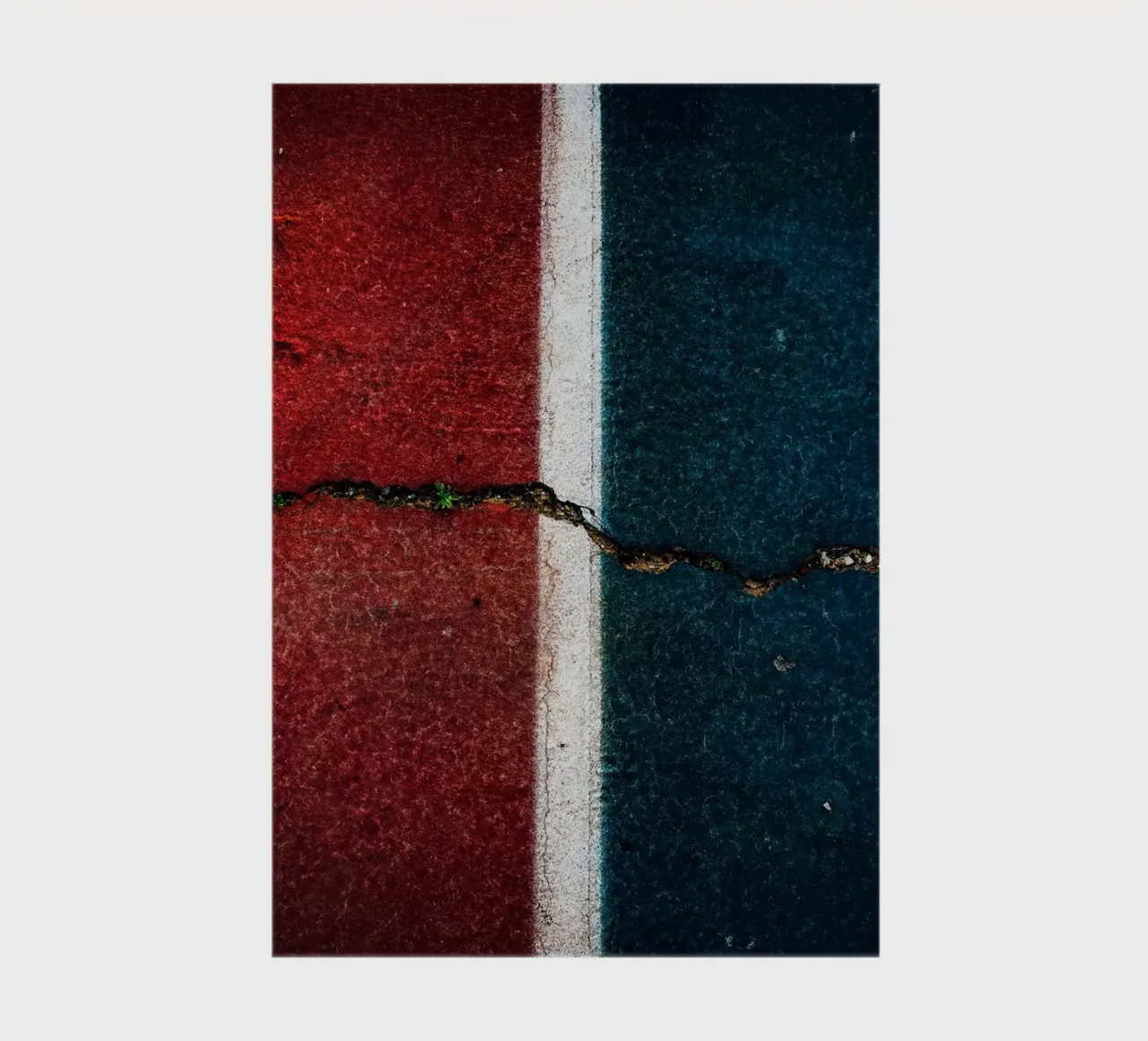 Fault Lines I notebook by Tal Paz-Fridman