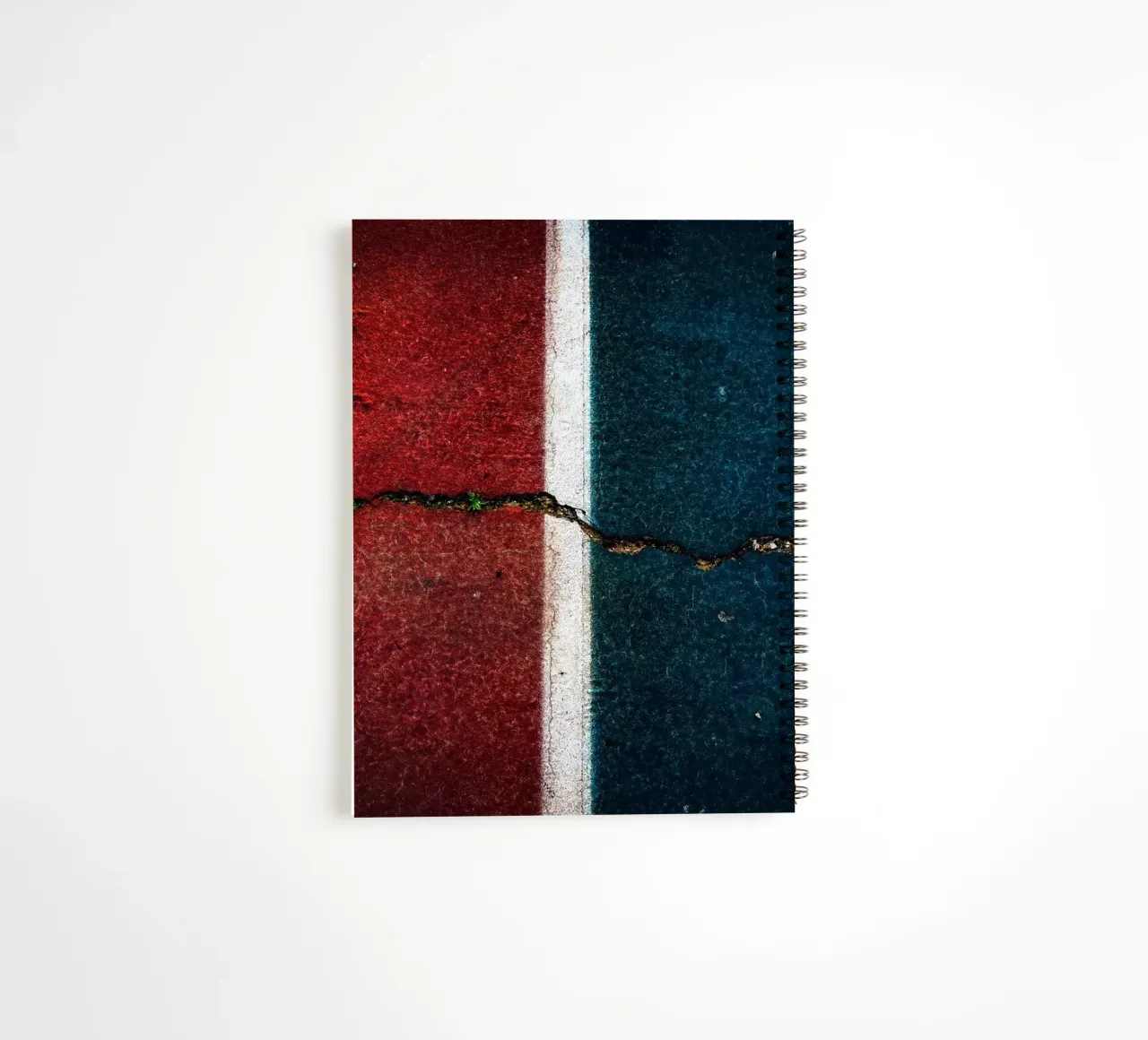 Fault Lines I spiral notebook by Tal Paz-Fridman