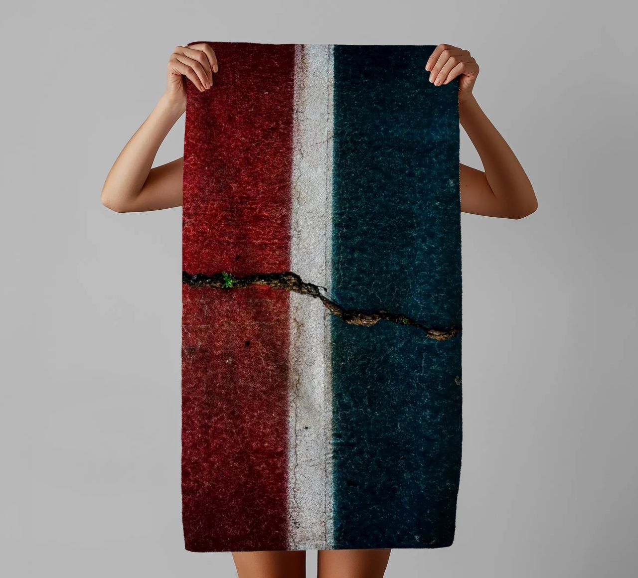 Fault Lines I Handtuch von Tal Paz-Fridman