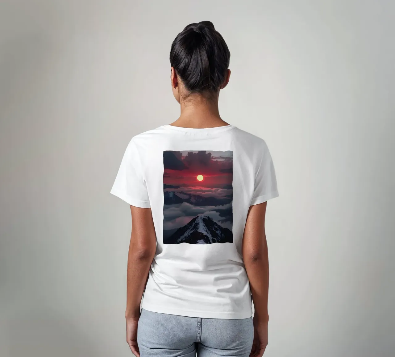 Orizzonte Cremisi t-shirt da van hellen