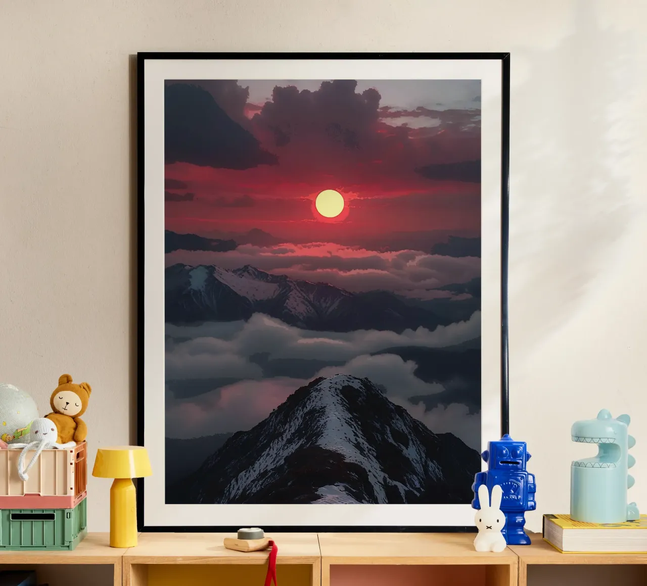 Orizzonte Cremisi poster da van hellen
