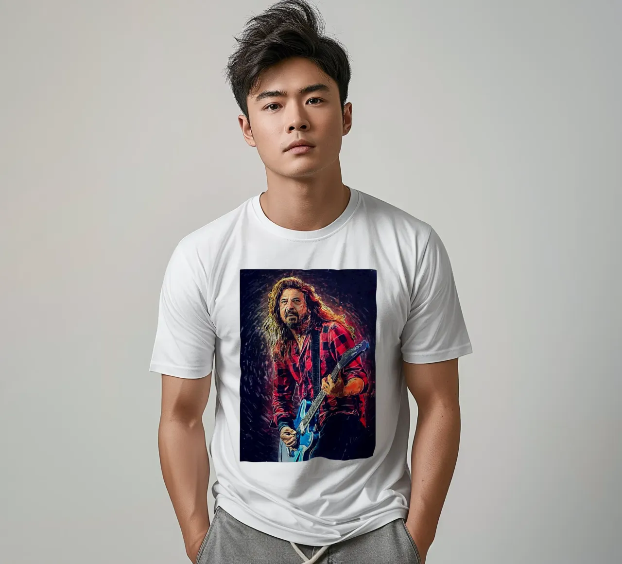 Dave Grohi Rock Band t-shirt da eliouxence