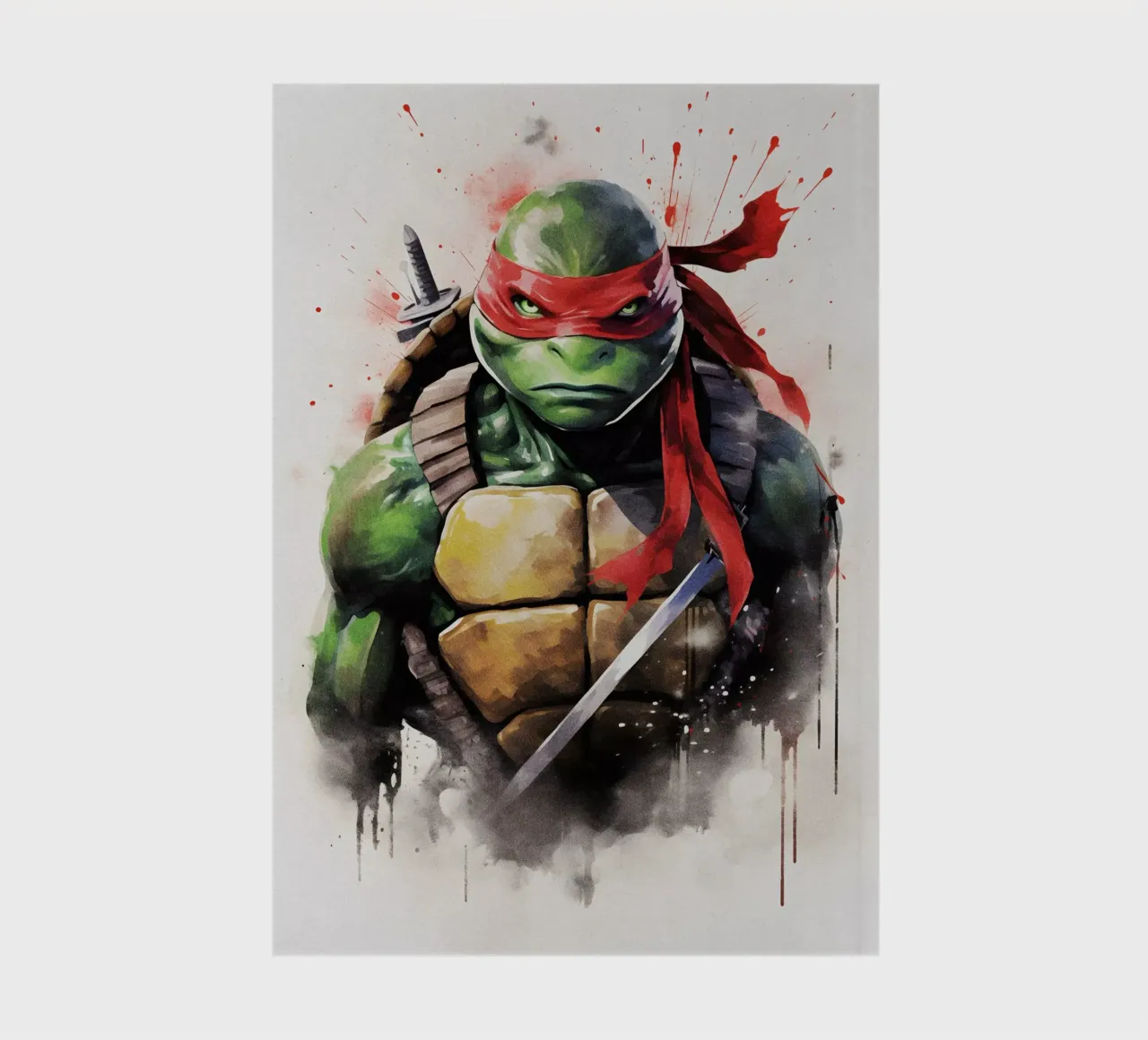 Raphael Teenage Mutant Ninja Turtles notebook by CreativeStudio
