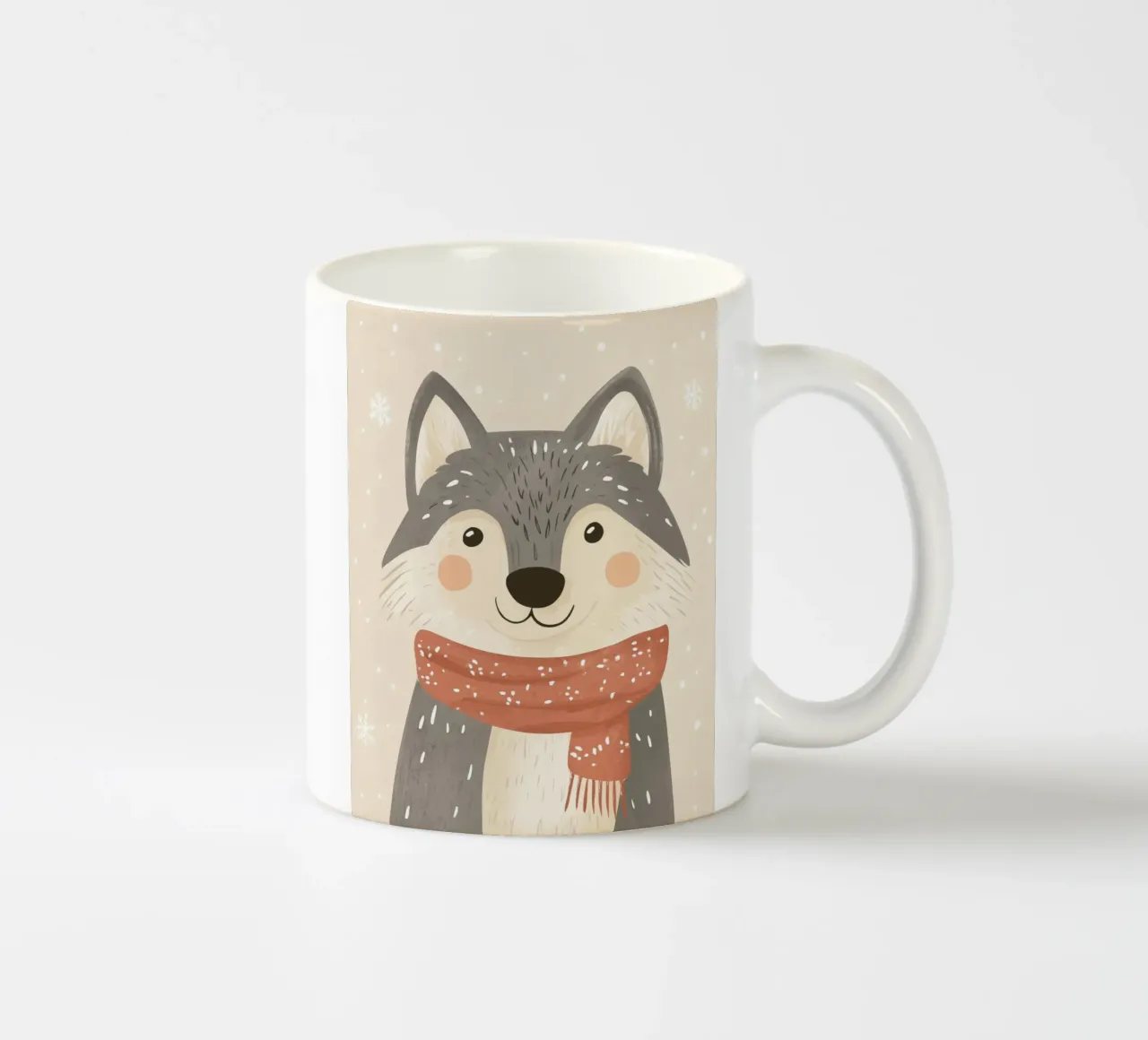 Lupo stravagante tazza in ceramica da Happy Littles