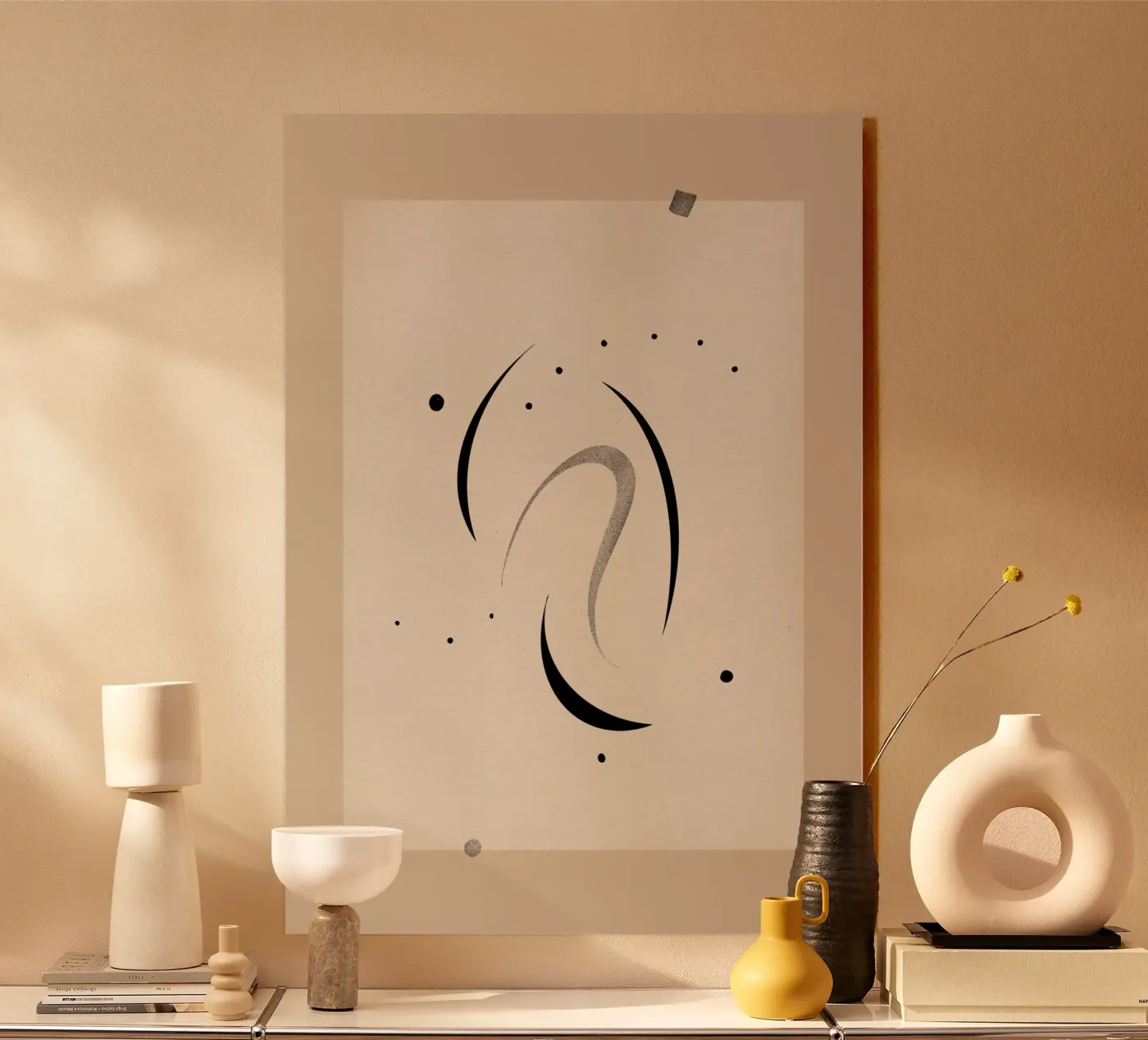 Dancing Moon plexiglas de Filiz Sieben