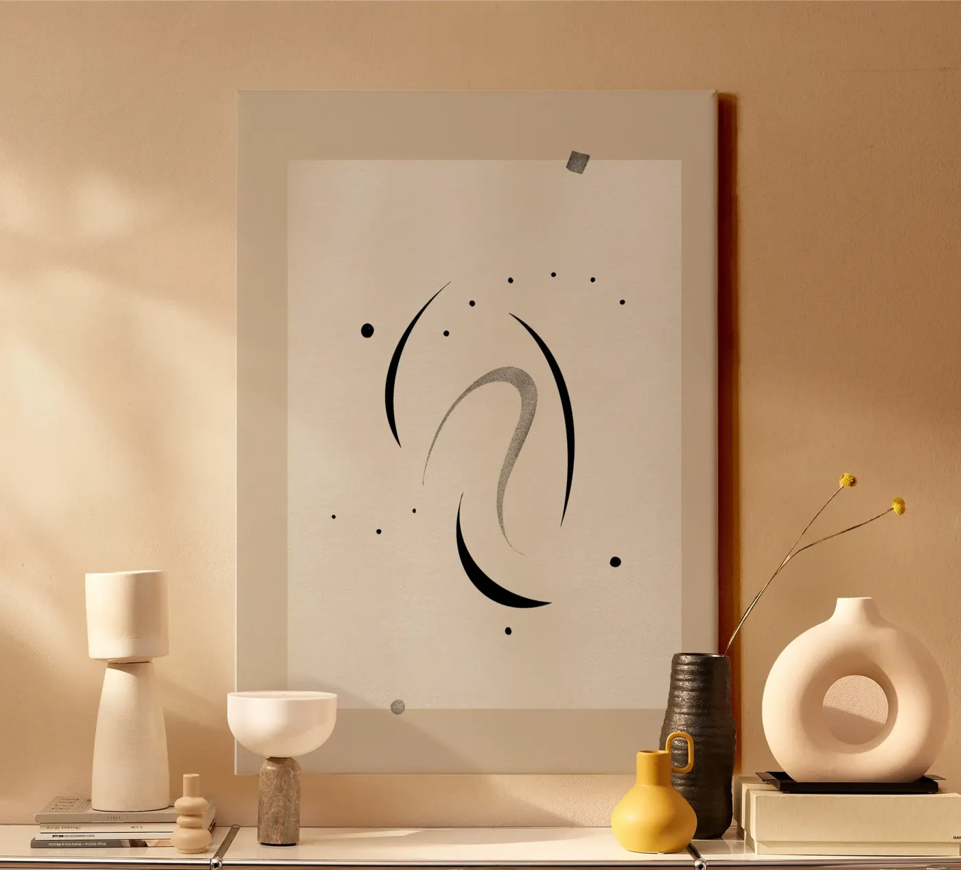Dancing Moon canvas by Filiz Sieben