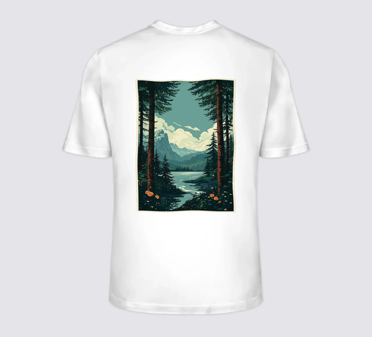 Sussurri dei pini t-shirt da van hellen