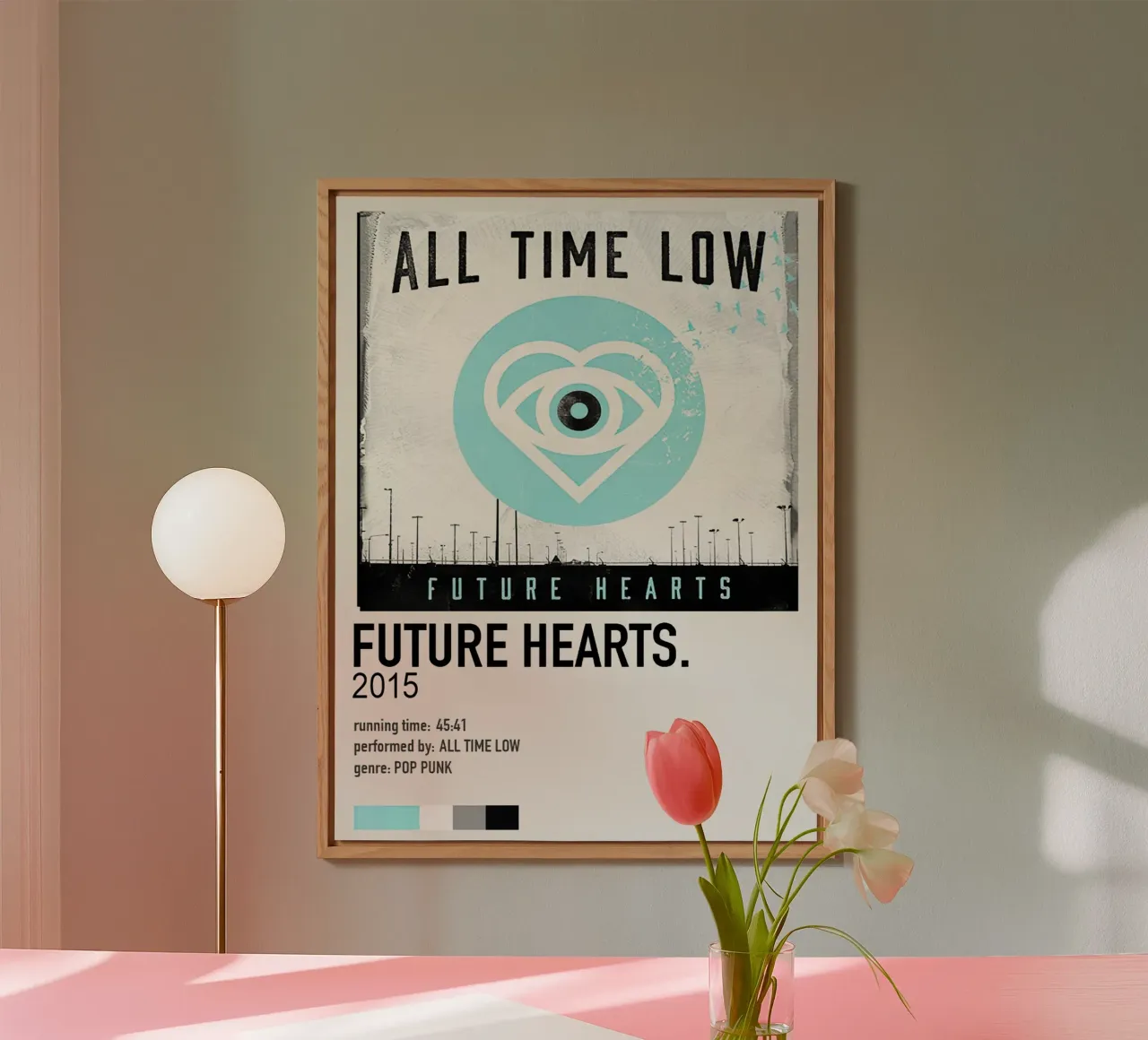 All Time Low Future Heart alluminio dibond da Roronoa7
