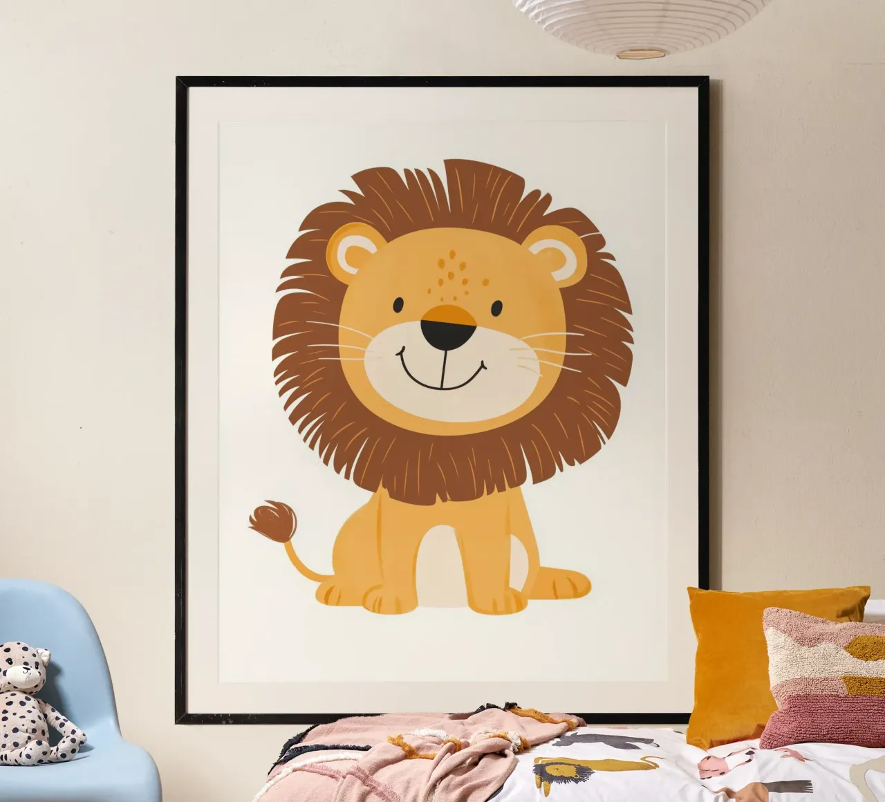 Leone stravagante poster da Happy Littles