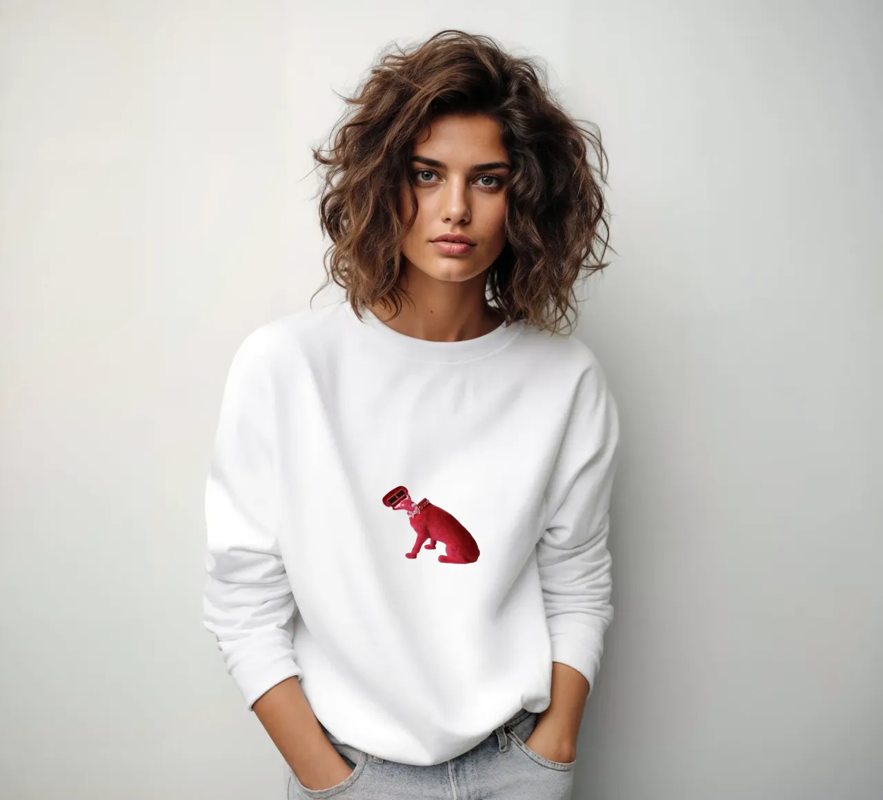 Rasorhead sweatshirt van Trash is dada Official