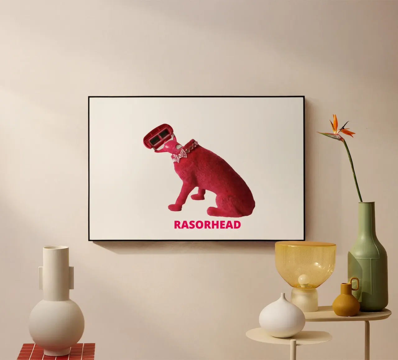 Rasorhead plexiglass da Trash is dada Official