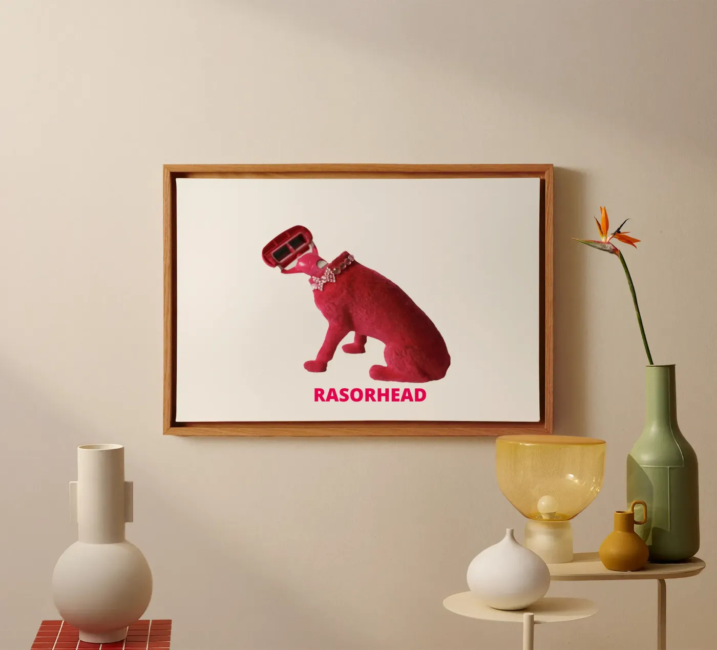 Rasorhead tela da Trash is dada Official