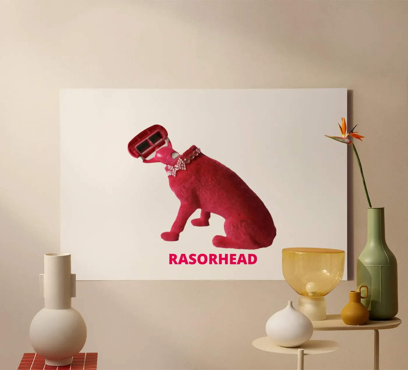 Rasorhead tela da Trash is dada Official