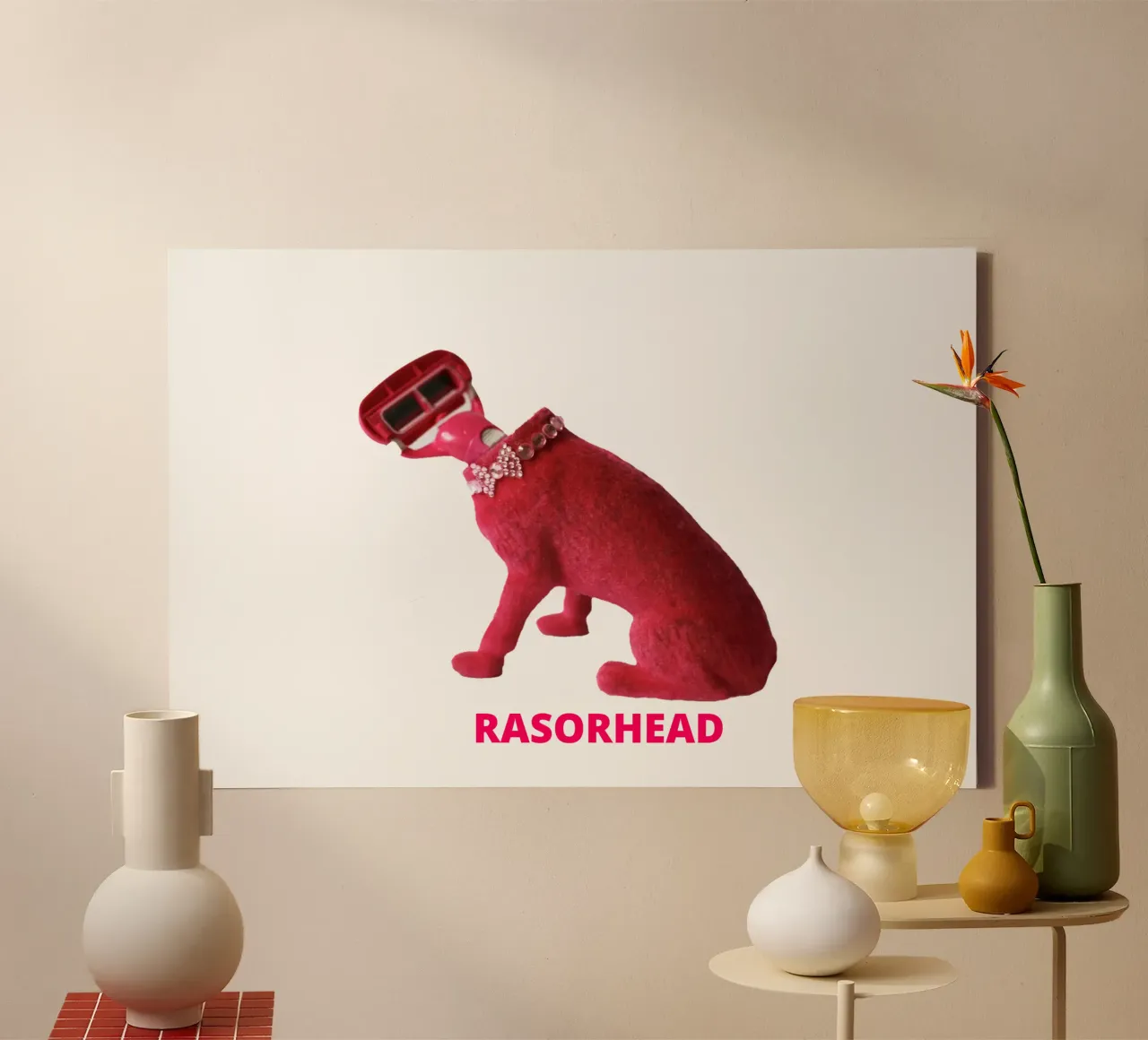 Rasorhead tela da Trash is dada Official