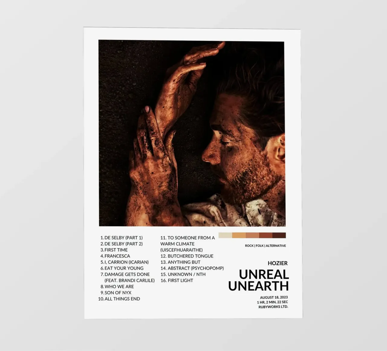 Hozier Unreal Unearth PVC Plane von Roronoa7