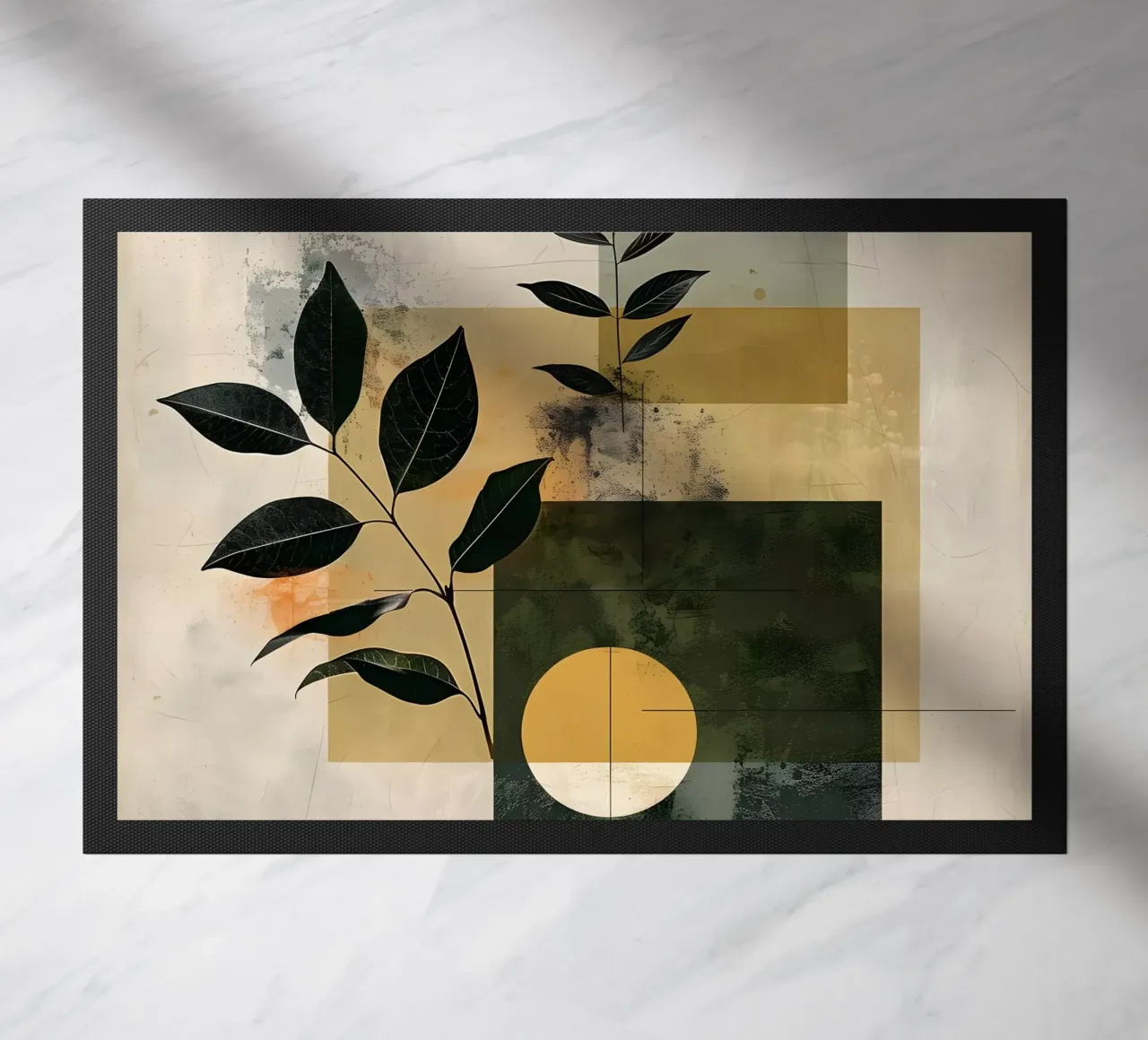 Geometria minimale con botanica zerbino da LaylaOzHome